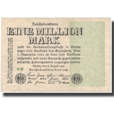 Banknote, Germany, 1 Million Mark, 1923, 1923-08-09, KM:102a, EF(40-45)
