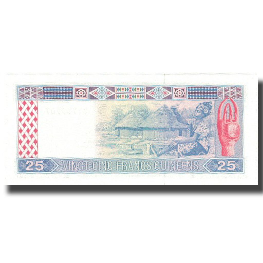 Banknote, Guinea, 25 Francs, 1960, 1960-03-01, KM:28a, UNC(65-70)