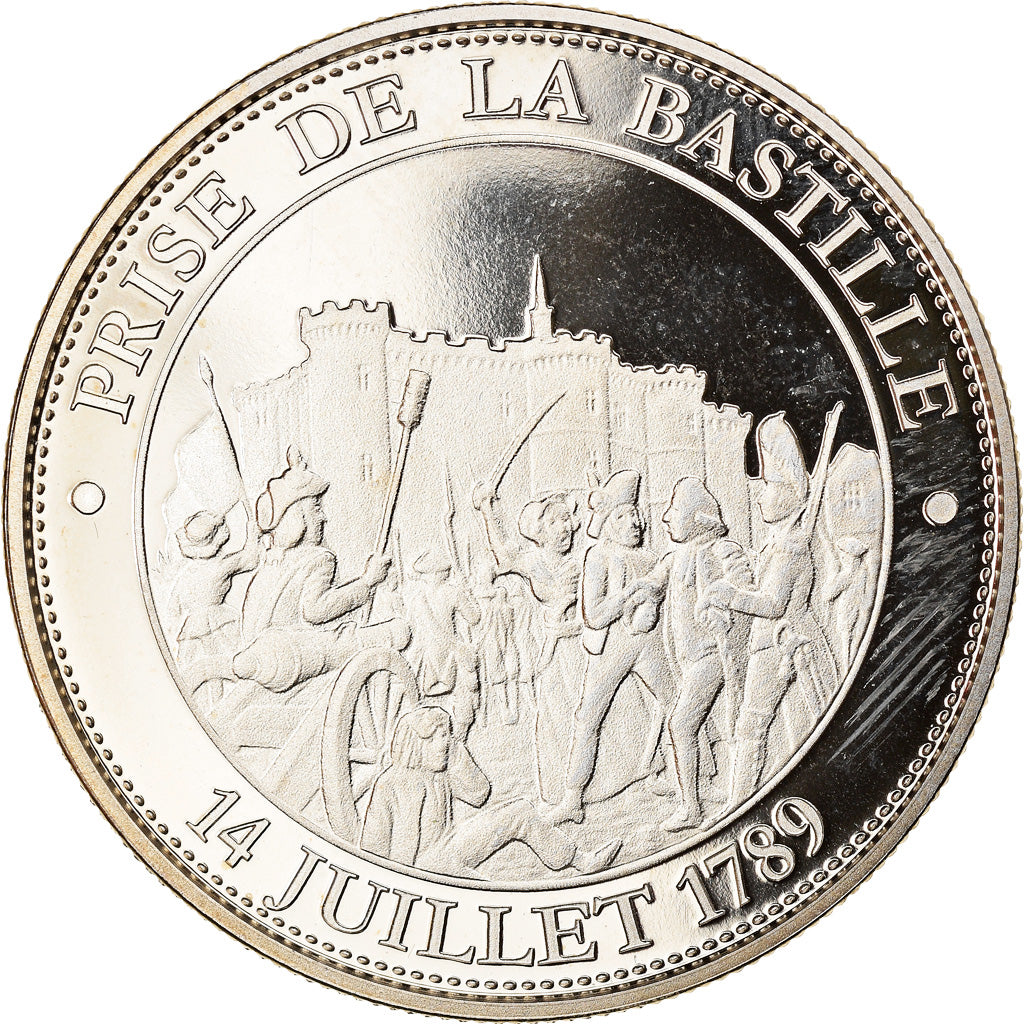 France, Médaille, Révolution Française, Prise de la Bastille, FDC