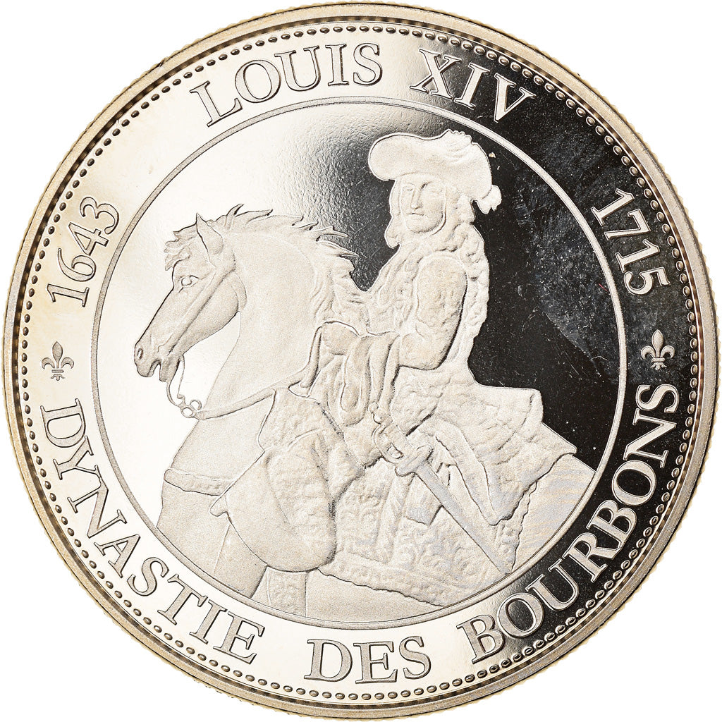 France, Médaille, Louis XIV, Dynastie des Bourbons, History, FDC, Copper-nickel