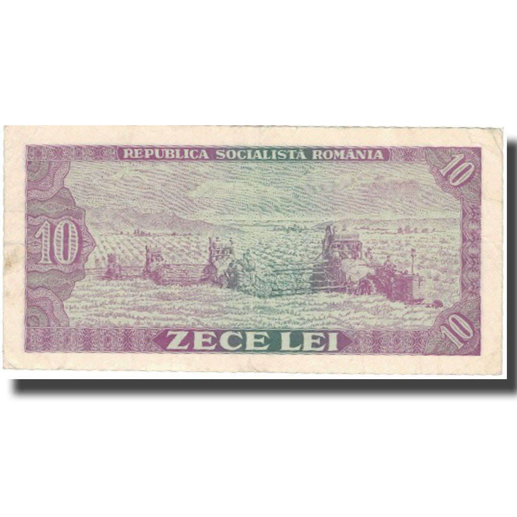 Banknote, Romania, 10 Lei, KM:94a, EF(40-45)