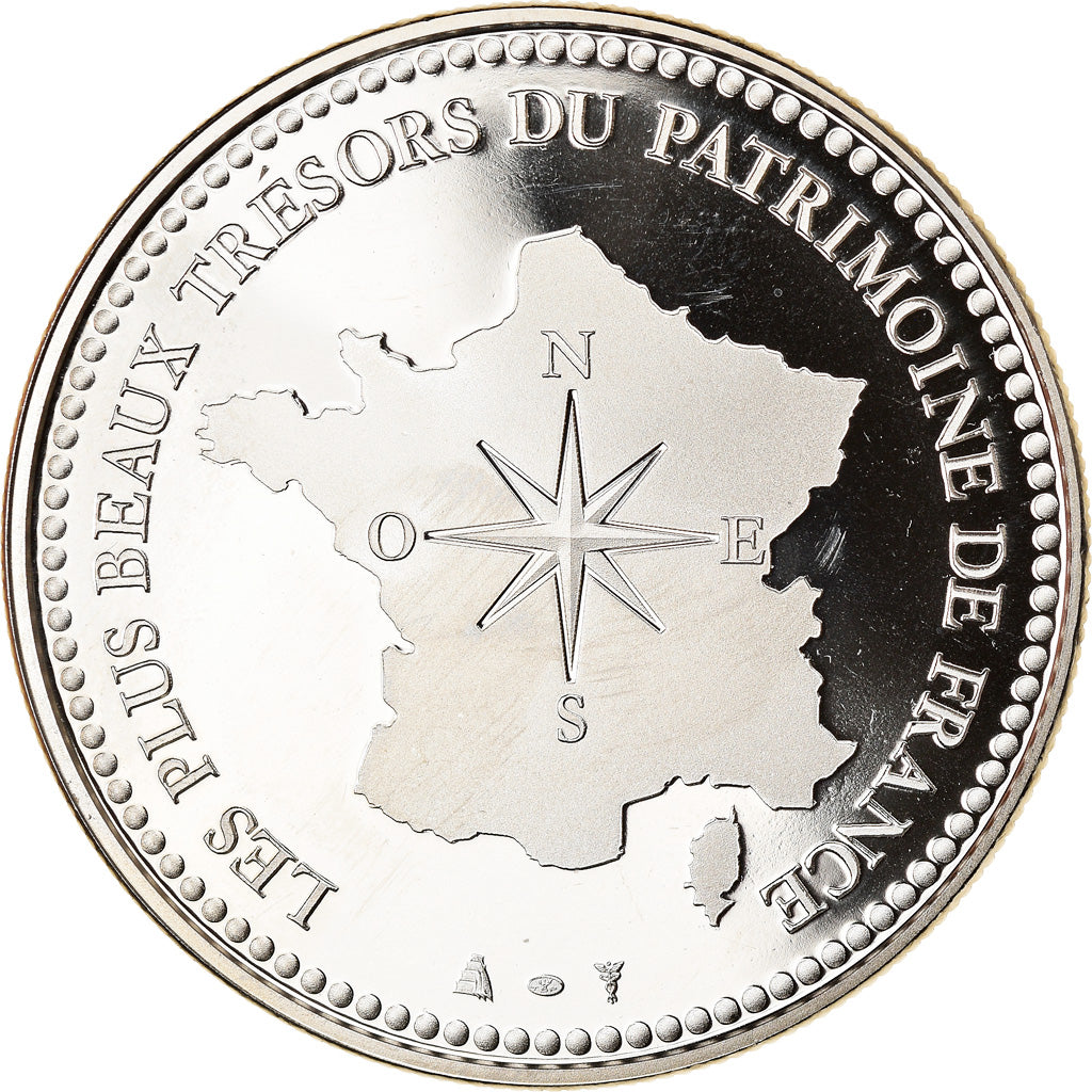 France, Médaille, Notre Dame de Lourdes, Arts & Culture, FDC, Copper-nickel
