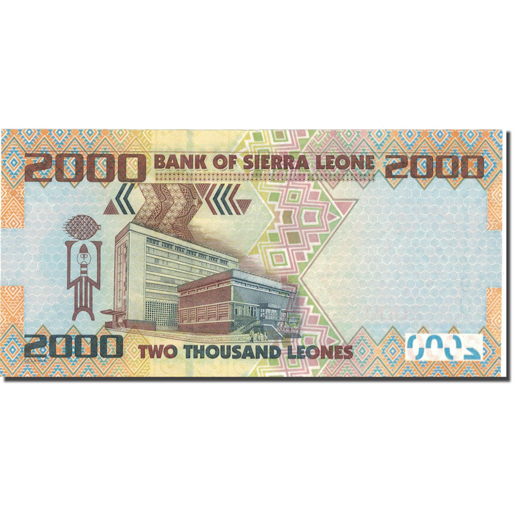 Geldschein, Sierra Leone, 2000 Leones, 2010, 2010-04-27, KM:31, UNZ