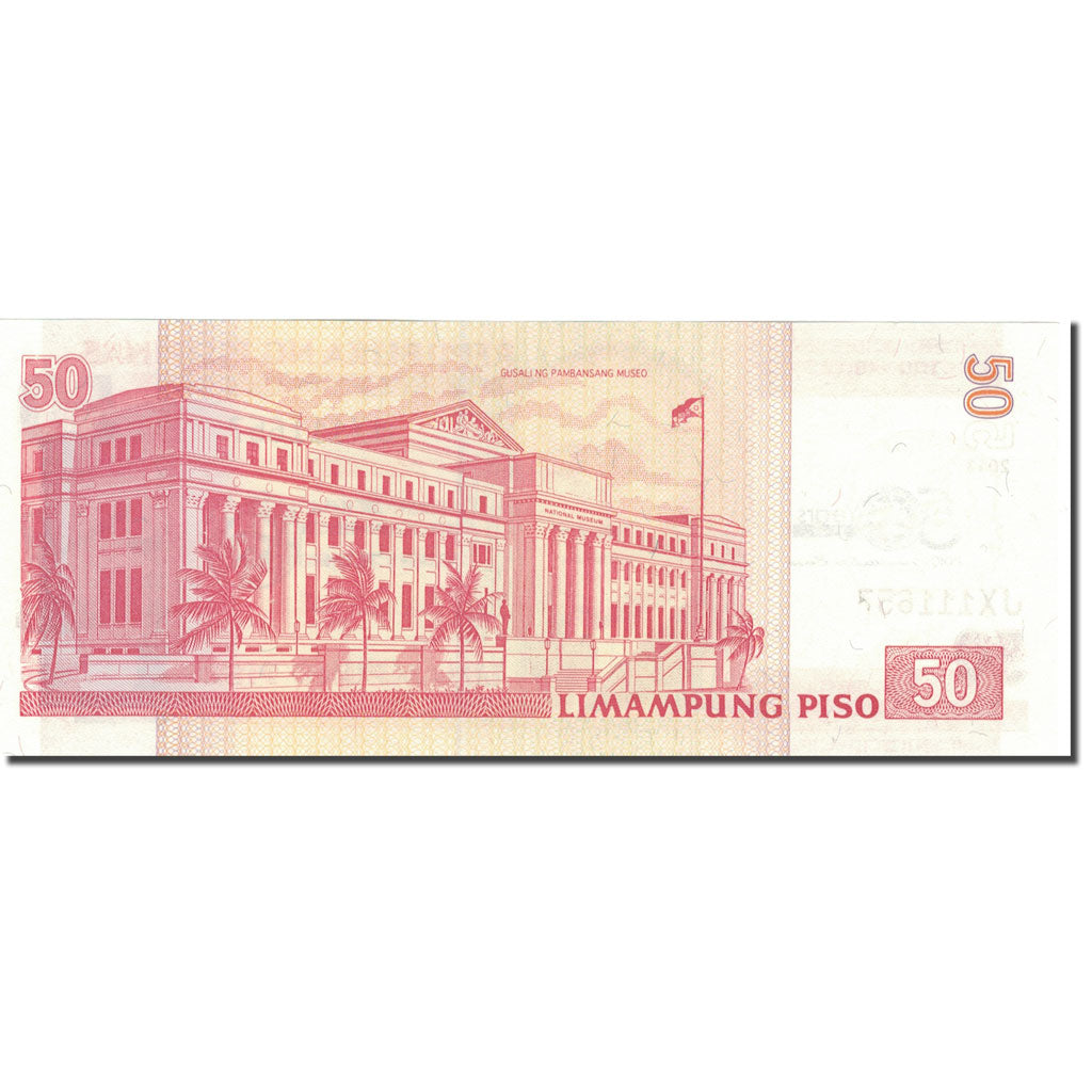 Billet, Philippines, 50 Piso, 2013, 2013, KM:216, NEUF