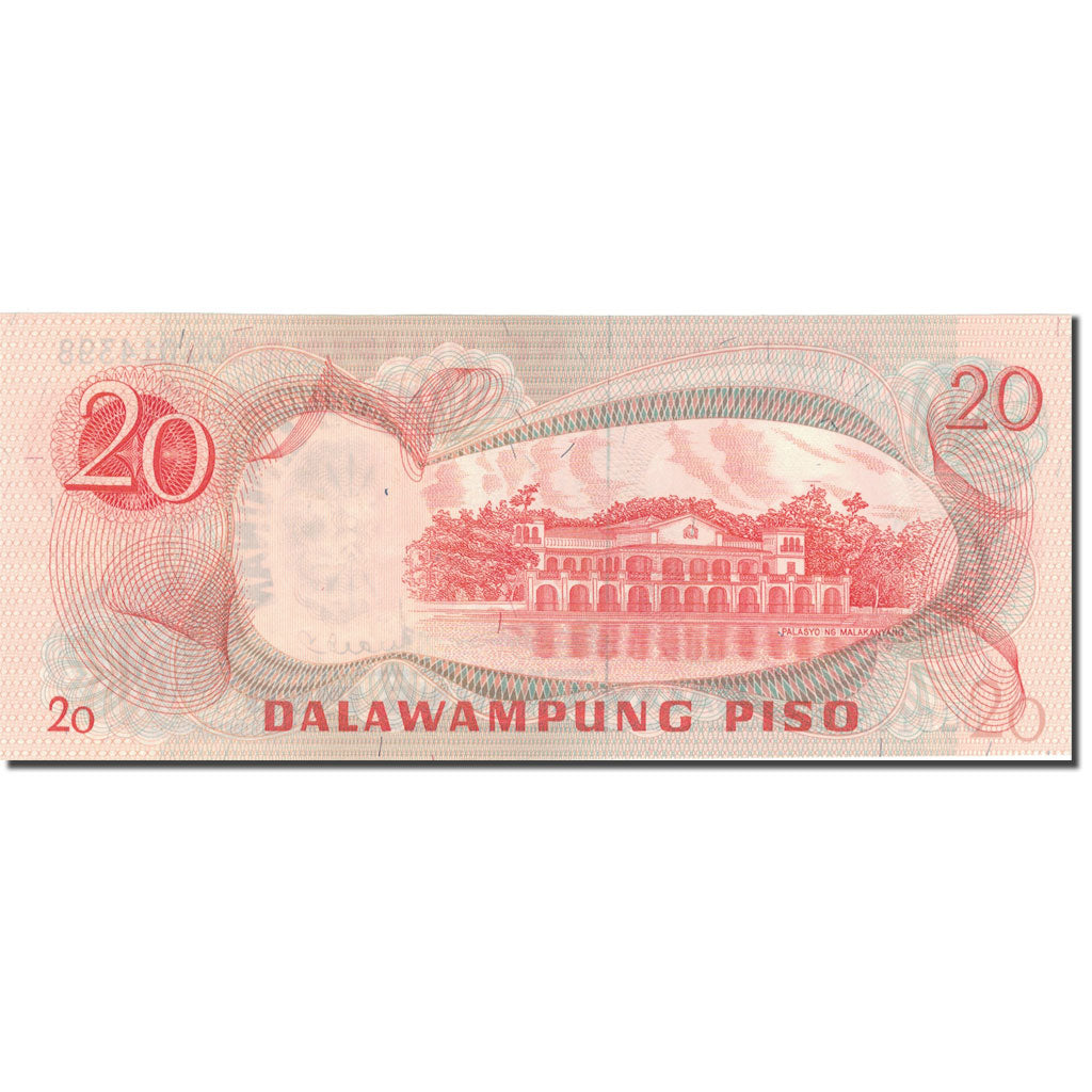Nota, Filipinas, 20 Piso, KM:155a, UNC(65-70)