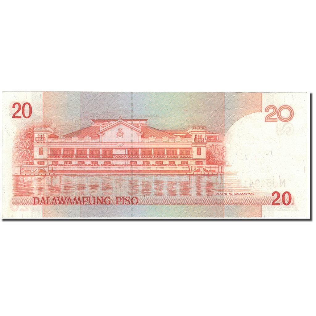Billete, 20 Piso, Filipinas, KM:170b, EBC+