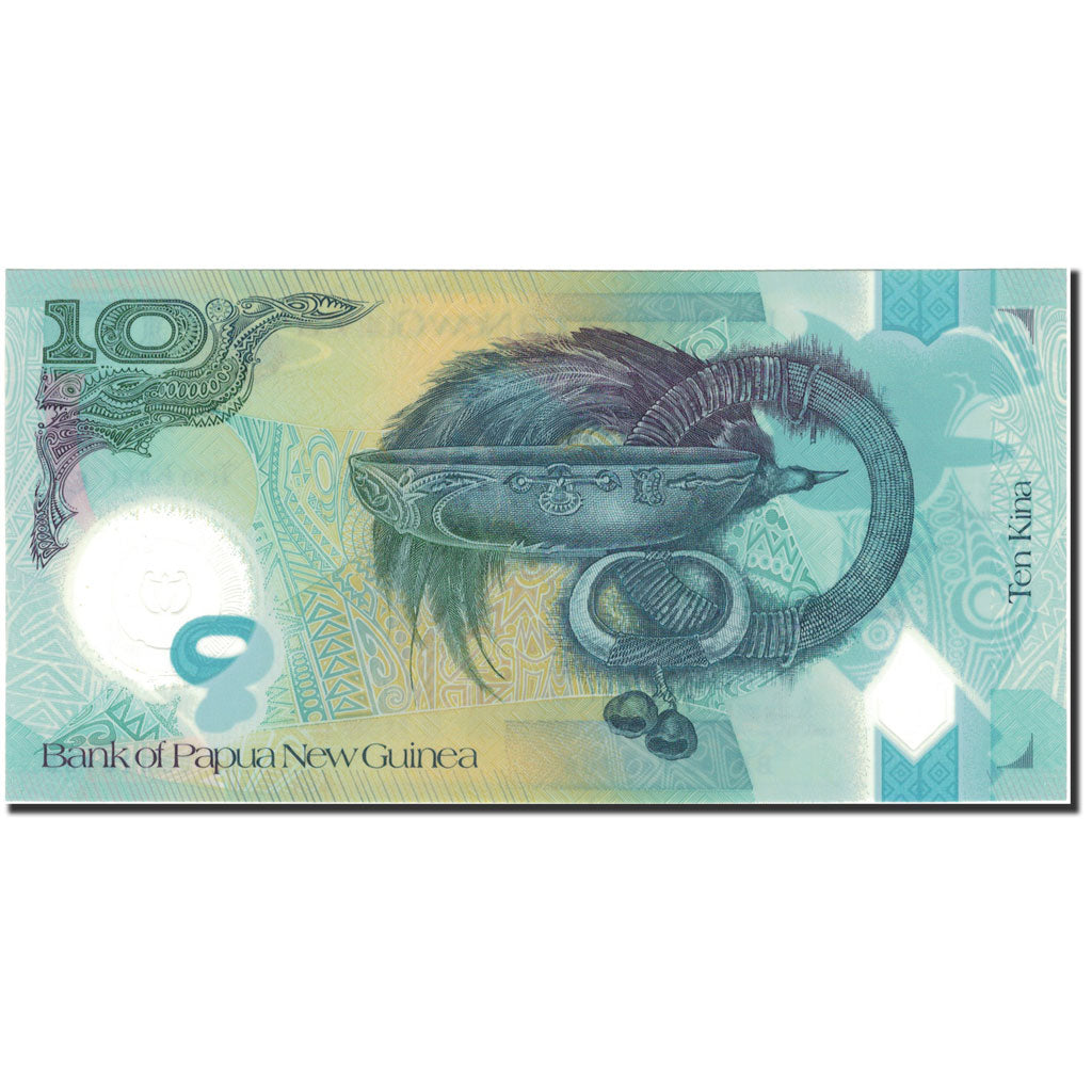 Banknote, Papua New Guinea, 10 Kina, 2010, 2010, KM:40, UNC(65-70)
