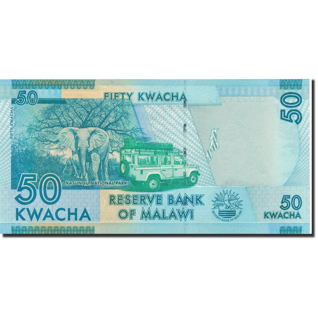 Banknote, Malawi, 50 Kwacha, 2012, 2012-01-01, KM:58, UNC(65-70)