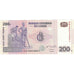 Banconote, Repubblica Democratica del Congo, 200 Francs, 2007, KM:99a