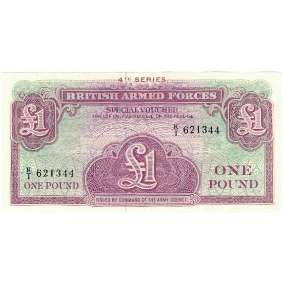 Banknote, Great Britain, 1 Pound, KM:M36a, UNC(65-70)