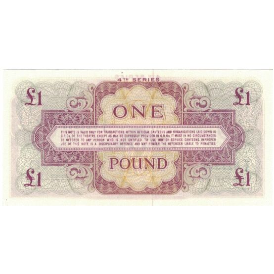 Banknote, Great Britain, 1 Pound, KM:M36a, UNC(65-70)