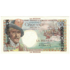 Billete, 50 Francs, La Reunión, Specimen, KM:44s, SC+