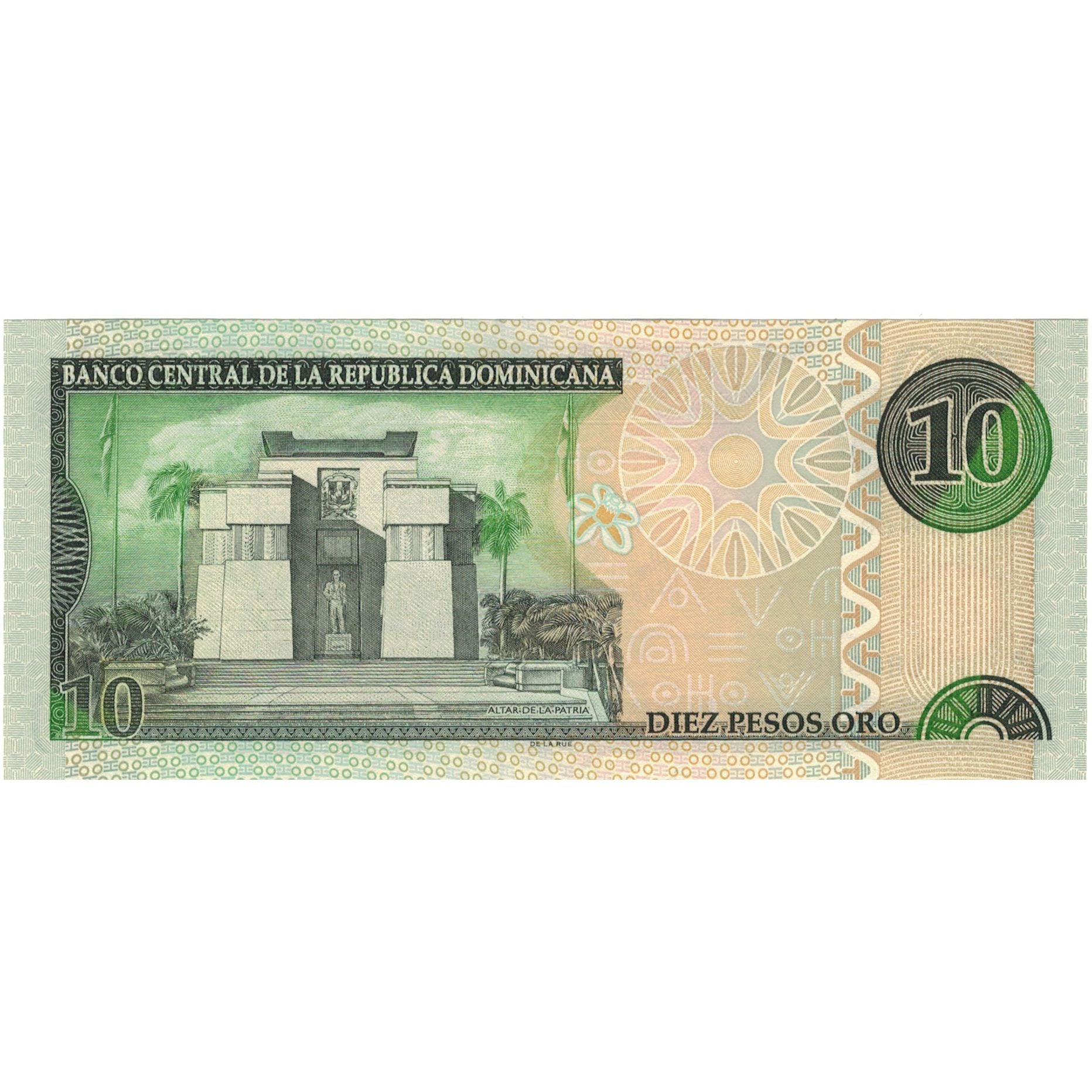 Banknote, Dominican Republic, 10 Pesos Oro, 2003, KM:159a, UNC(63)