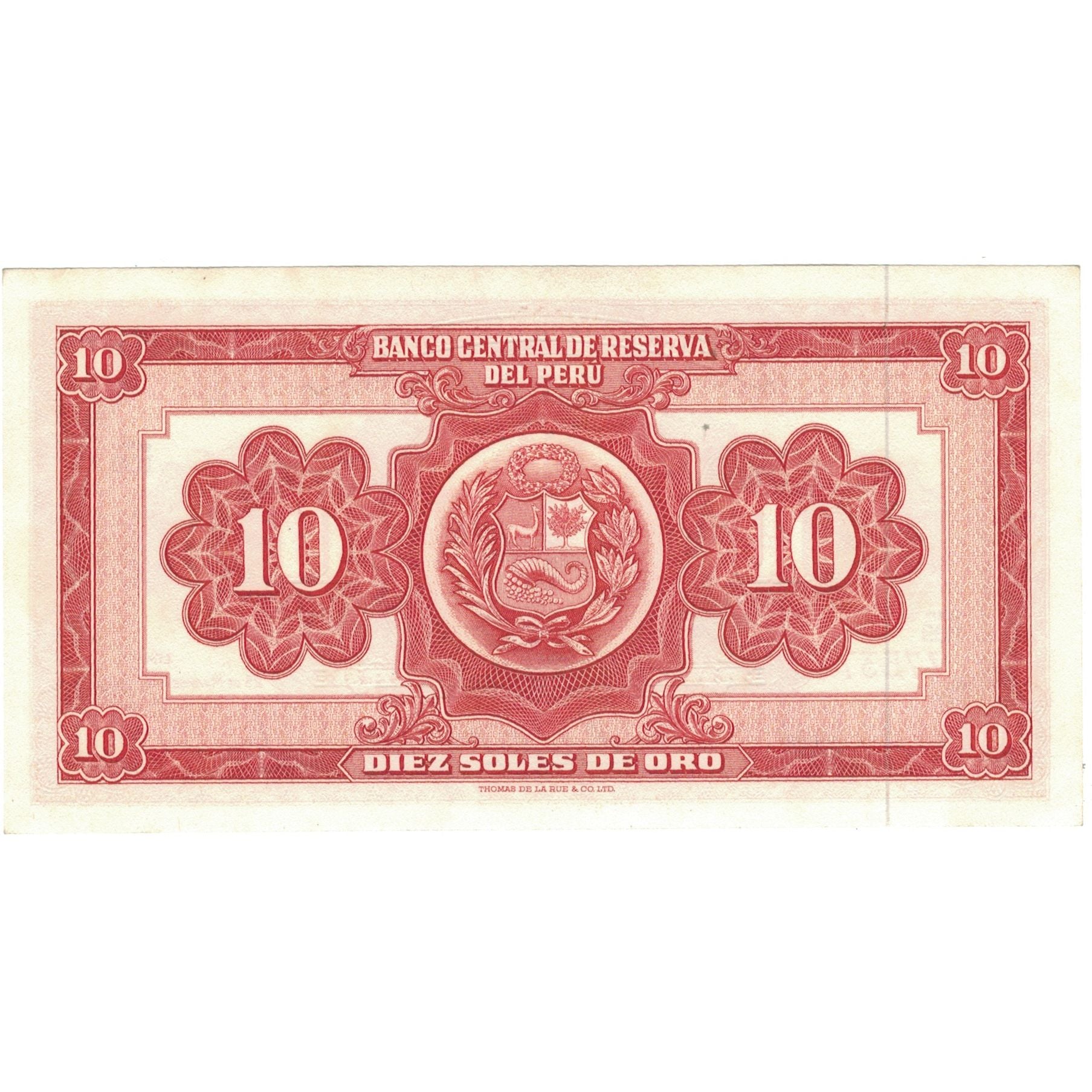 Banconote, Perù, 10 Soles De Oro, 1967, 1967-05-25, KM:84a, SPL