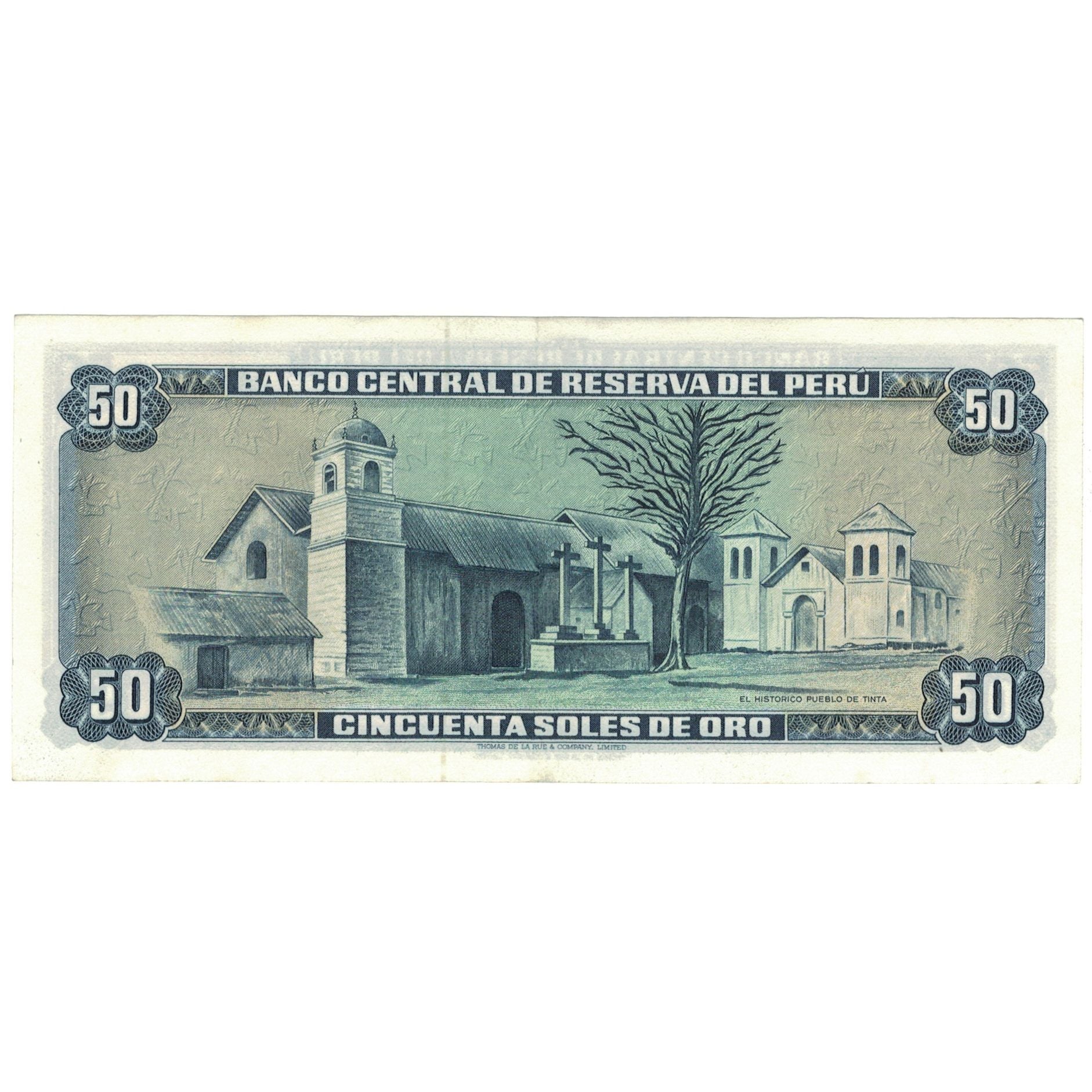 Banknote, Peru, 50 Soles De Oro, 1975, 1975-10-02, KM:107, UNC(64)