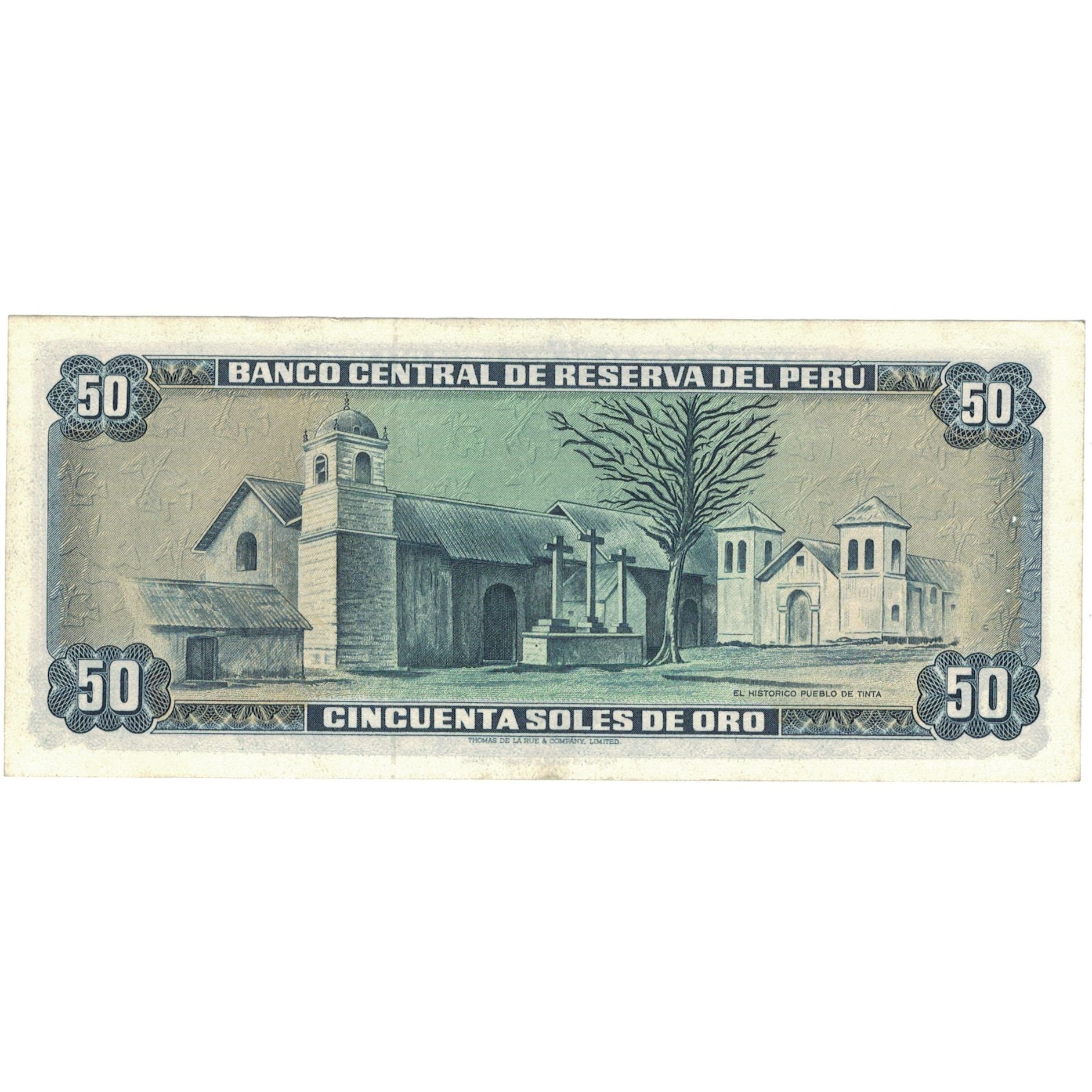 Banknote, Peru, 50 Soles De Oro, 1975, 1975-10-02, KM:107, UNC(64)
