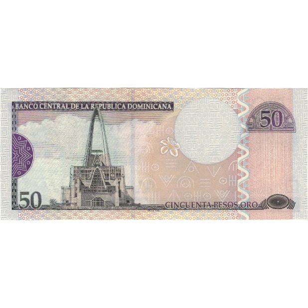 Banconote, Repubblica domenicana, 50 Pesos Oro, 2003, 2003, KM:170c, SPL