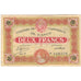 Francia, Nancy, 2 Francs, 1918, Chambre de Commerce, MBC, Pirot:87-25