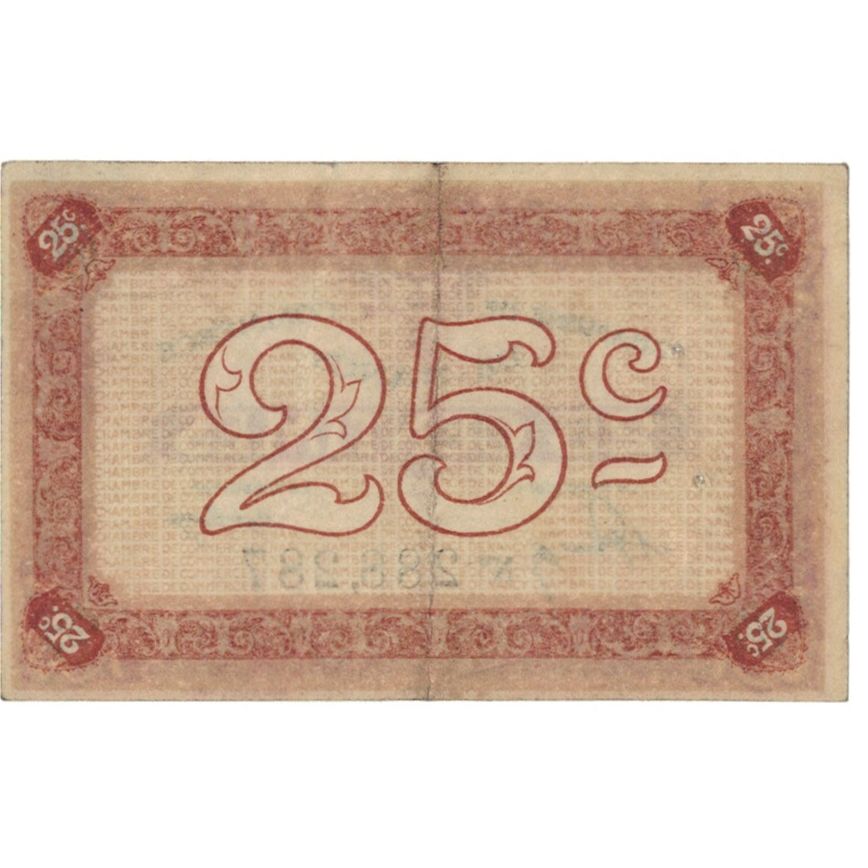 Frankreich, Nancy, 25 Centimes, SS, Pirot:87-61