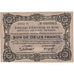 Francja, Poix-Terron, 2 Francs, 1917, Syndicat d'émission / Bon de, AU(55-58)