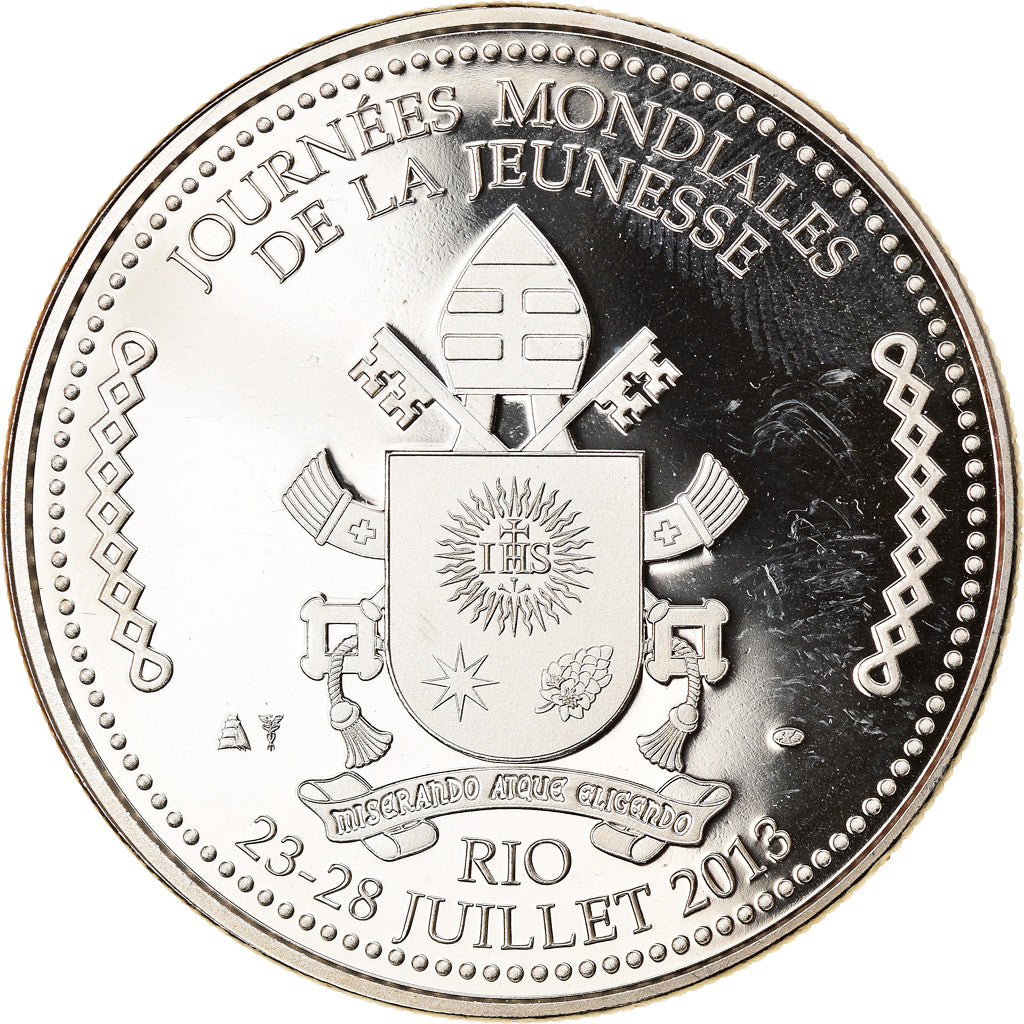 Vatican, Médaille, Journées mondiales de la jeunesse, Rio, 2013, Religions &