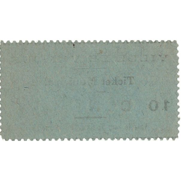 Frankreich, Vertus, 10 Centimes, Ticket Municipal, VZ, Pirot:51-59