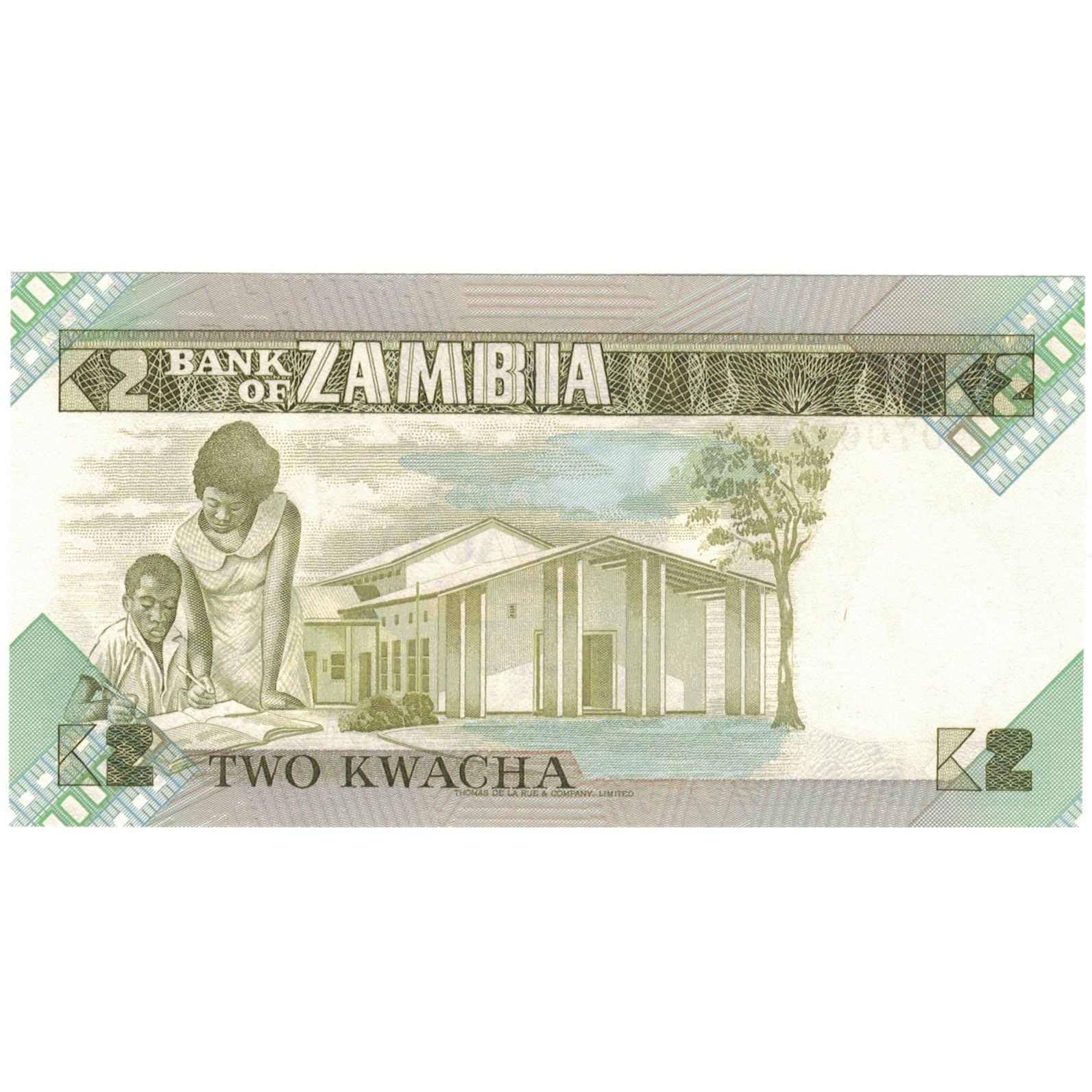 Banknote, Zambia, 2 Kwacha, KM:24c, UNC(64)
