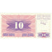 Banknot, Bośnia-Hercegowina, 10 Dinara, 1992, 1992-07-01, KM:10a, UNC(65-70)