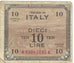 Banconote, Italia, 10 Lire, 1943, Undated (1943), KM:M19b, MB