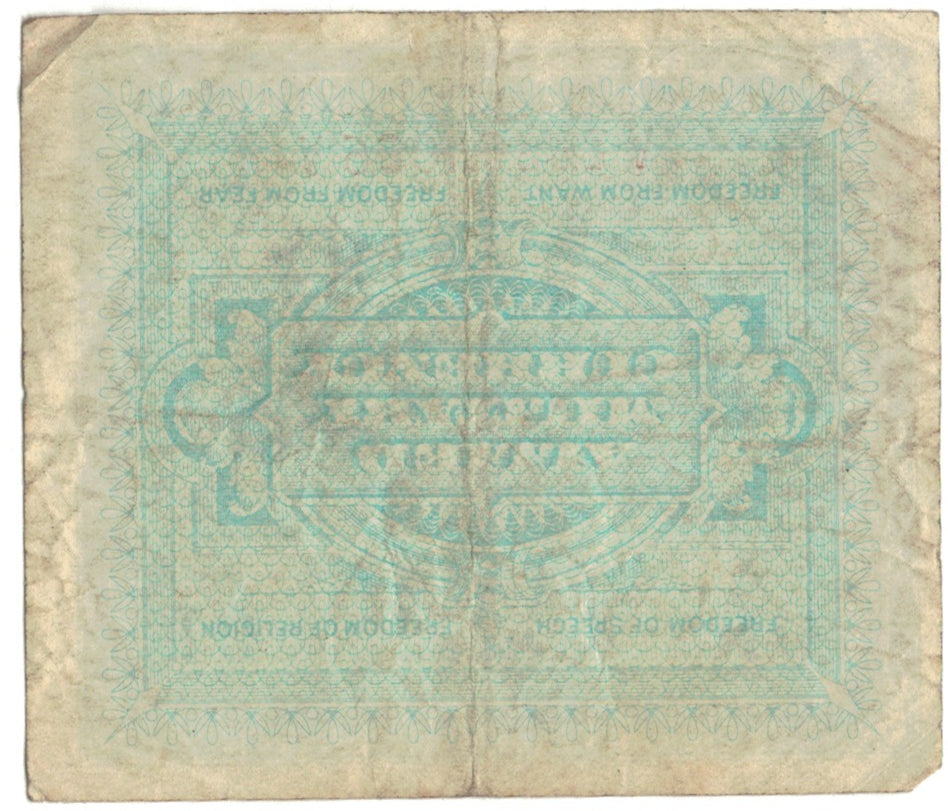 Banconote, Italia, 10 Lire, 1943, Undated (1943), KM:M19b, MB