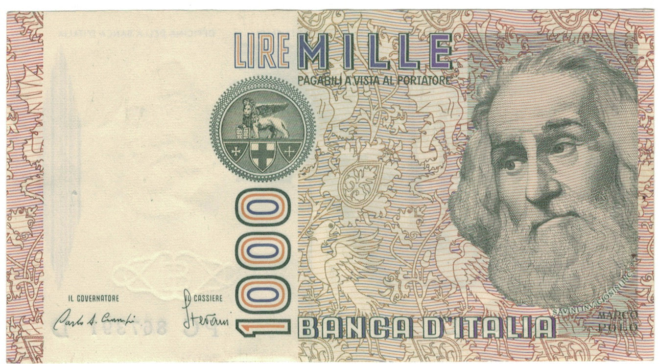 Banconote, Italia, 1000 Lire, 1982, 1982-06-08, KM:109a, FDS