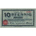 Banconote, Germania, Köln Stadt, 10 Pfennig, batiment 1, 1920, 1920-05-01