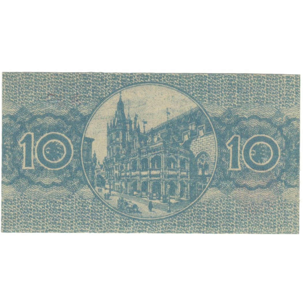 Banconote, Germania, Köln Stadt, 10 Pfennig, batiment 1, 1920, 1920-05-01