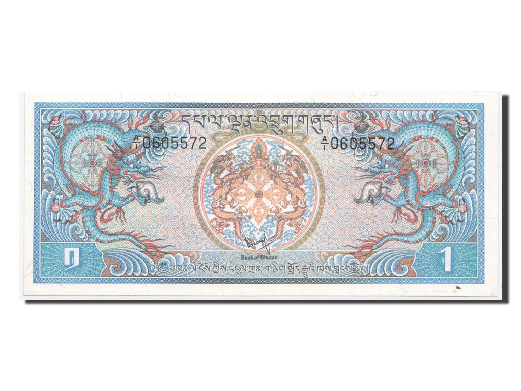 Banknot, Bhutan, 1 Ngultrum, 1981, UNC(65-70)
