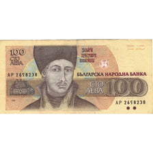 Banconote, Bulgaria, 100 Leva, 1991, KM:102a, BB