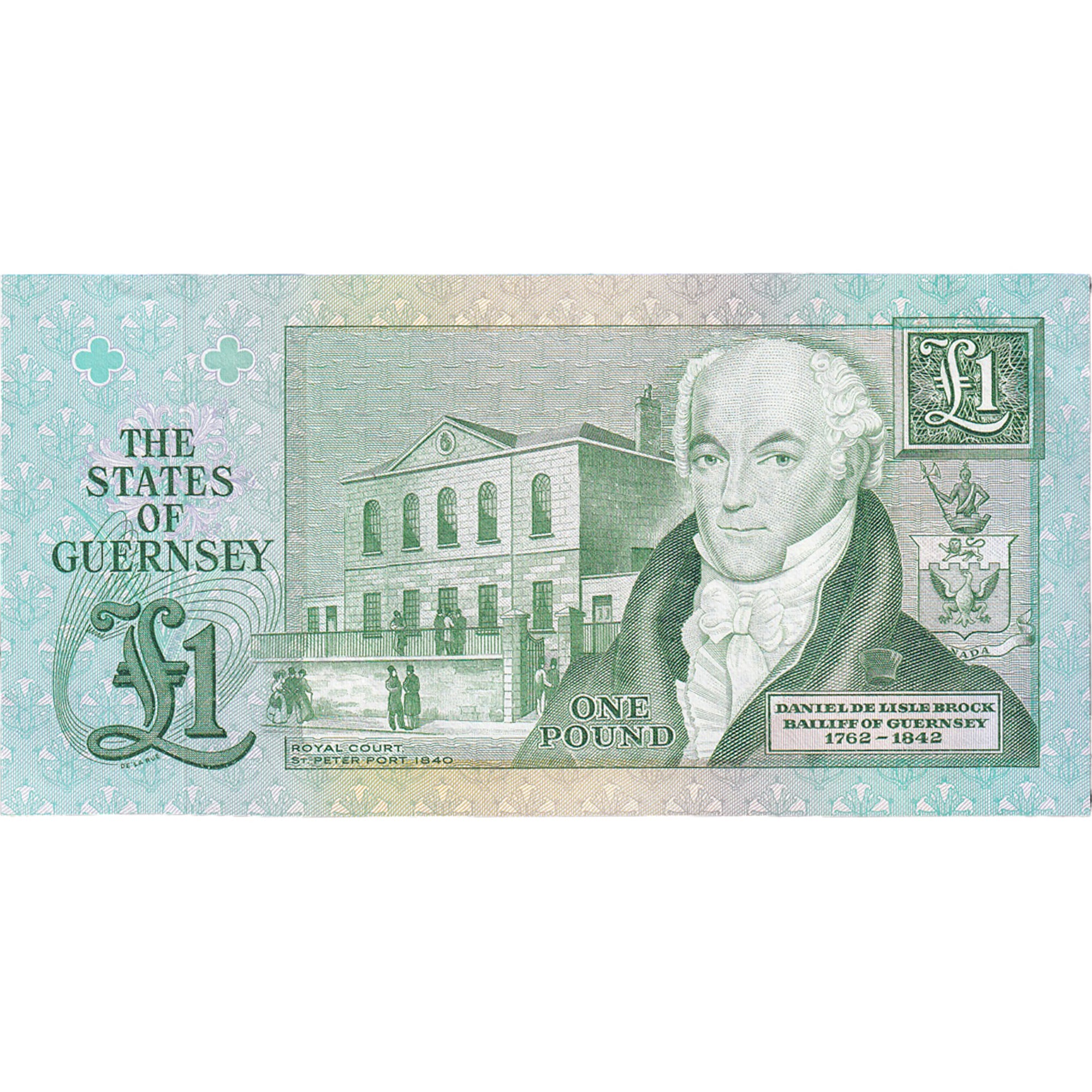 Banknote, Guernsey, 1 Pound, KM:48a, UNC(65-70)
