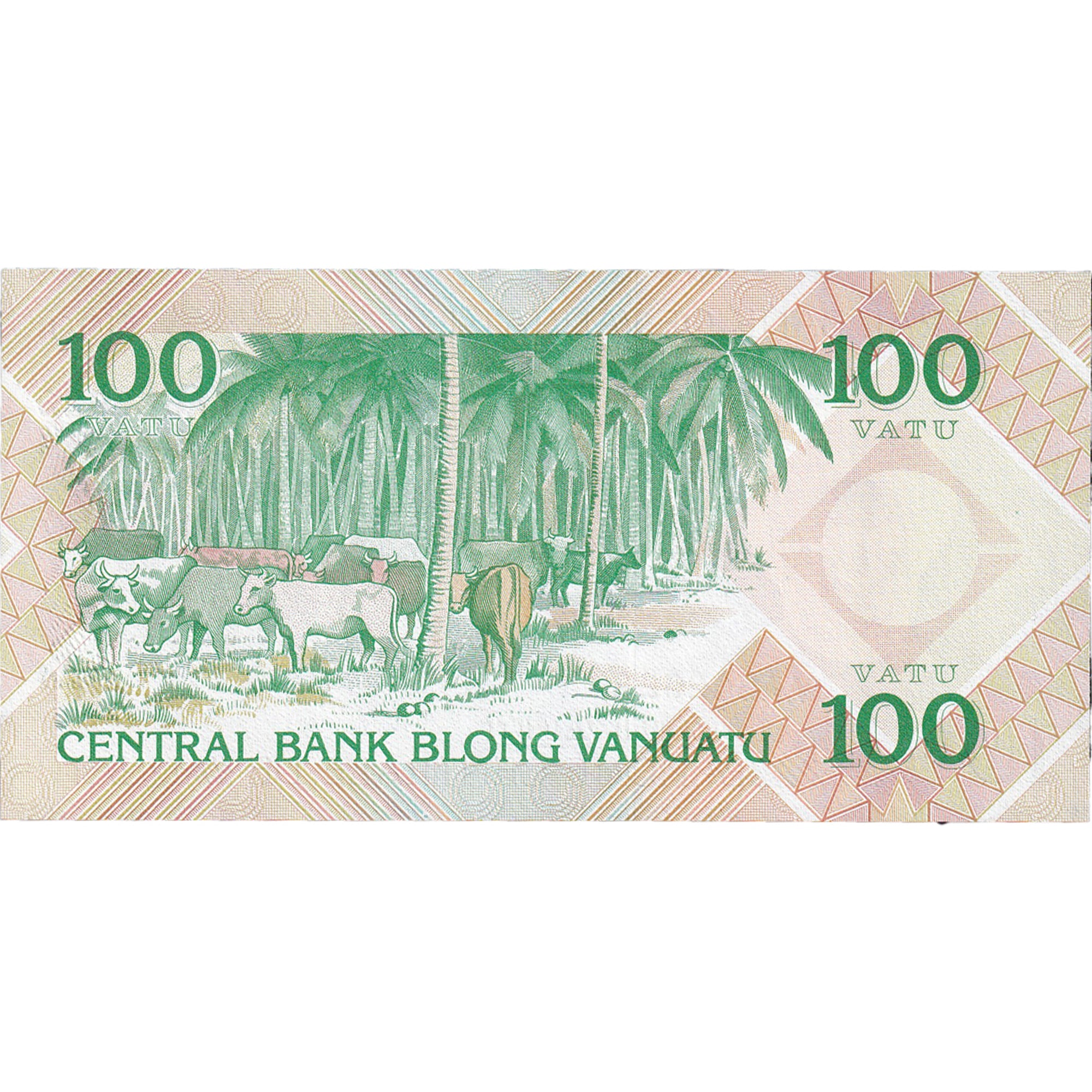 Banknot, Vanuatu, 100 Vatu, Undated (1982), KM:1a, UNC(65-70)