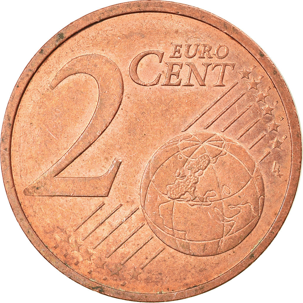 Francja, 2 Euro Cent, 2006, Paris, EF(40-45), Miedź platerowana stalą, KM:1283