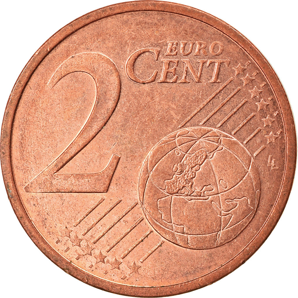 France, 2 Euro Cent, 2009, Paris, SUP, Copper Plated Steel, KM:1283