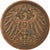 Moneda, ALEMANIA - IMPERIO, Wilhelm II, 2 Pfennig, 1905, Berlin, BC+, Cobre