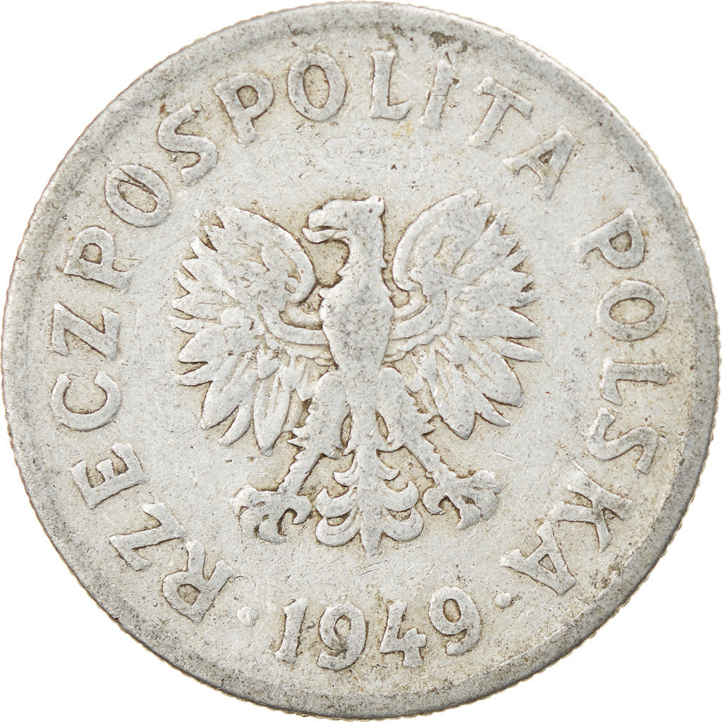 Münze, Polen, 50 Groszy, 1949, Kremnica, SS, Copper-nickel, KM:44
