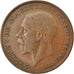 Moneta, Wielka Brytania, George V, Penny, 1927, EF(40-45), Bronze, KM:826