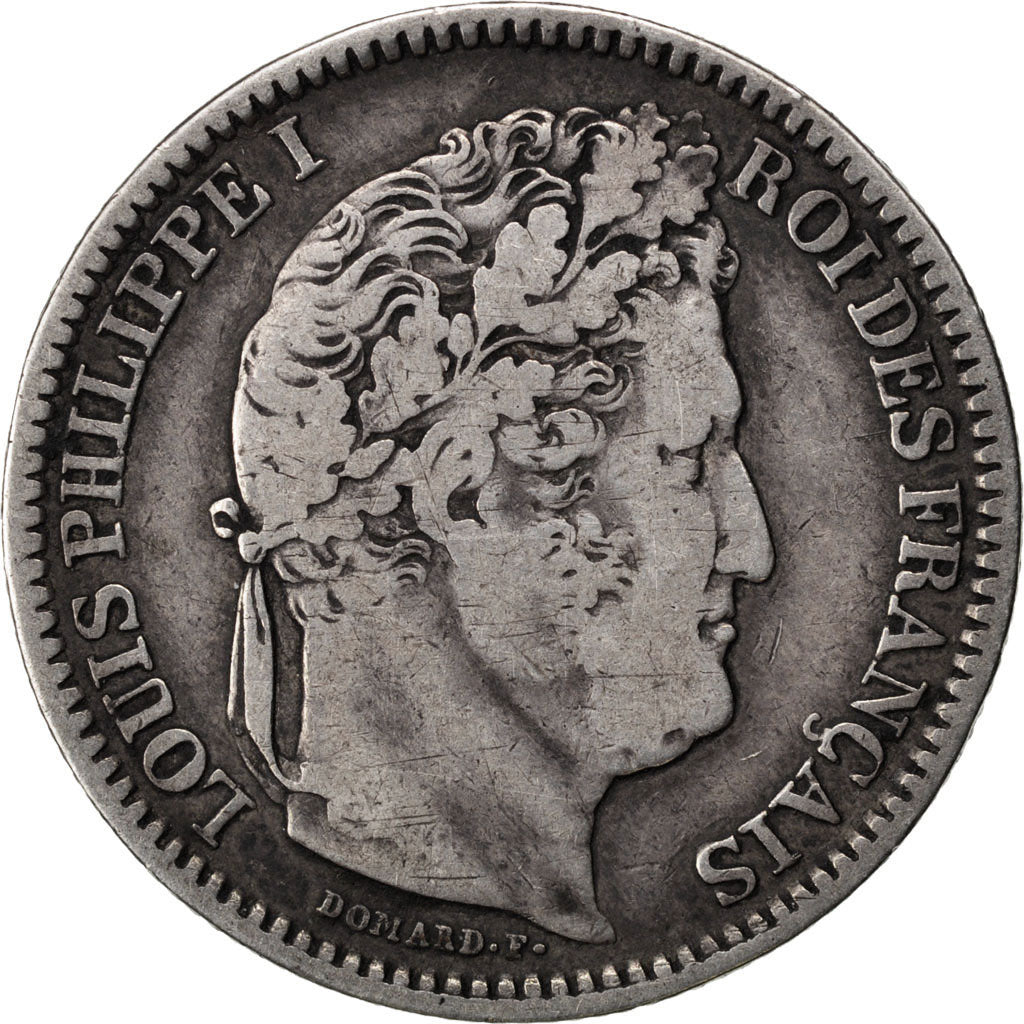 Coin, France, Louis-Philippe, 2 Francs, 1847, Paris, VF(30-35), Silver