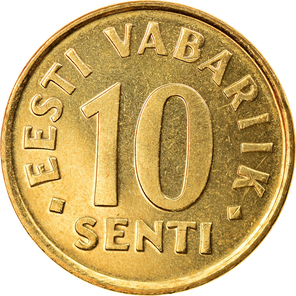 Münze, Estonia, 10 Senti, 1998, no mint, UNZ, Aluminum-Bronze, KM:22
