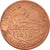Moneta, Francja, Dupuis, 2 Centimes, 1910, Paris, AU(55-58), Bronze, KM:841