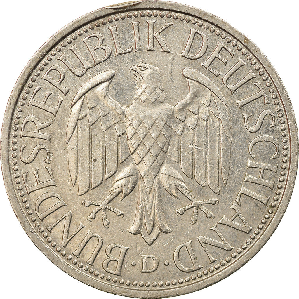 Münze, Bundesrepublik Deutschland, Mark, 1980, Munich, SS, Copper-nickel
