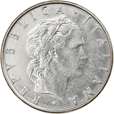 Coin, Italy, 50 Lire, 1984, Rome, EF(40-45), Stainless Steel, KM:95.1