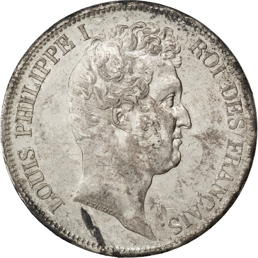 Moneta, Francia, Louis-Philippe, 5 Francs, 1831, Limoges, BB+, Argento