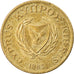 Moneda, Chipre, Cent, 1983, MBC, Níquel - latón, KM:53.1
