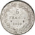 Moneta, Francia, Louis-Philippe, 5 Francs, 1830, Lille, BB+, Argento, KM:735.13
